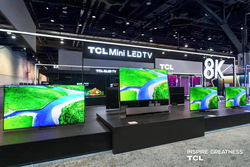 ces2022 tcl展示8k mini led电视 ar眼镜和3d触摸屏