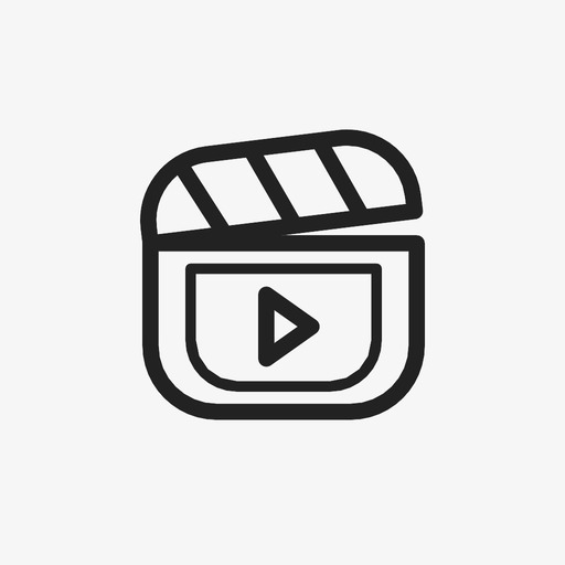 视频剪辑摘要片段图标_88ICON ht.