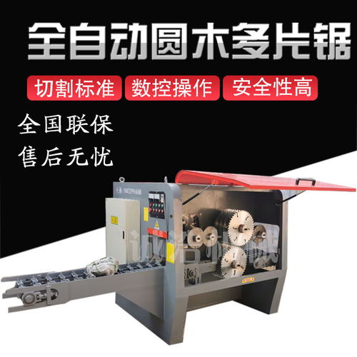 诚浩制造 小型圆木多片锯视频 圆木多片锯